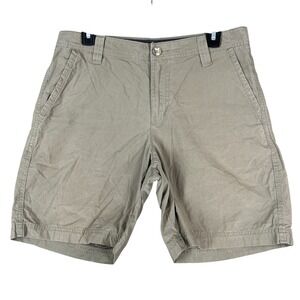 Columbia Shorts Mens 30‎ Khaki Classic Fit Outdoor Adventurecore Utility Summer